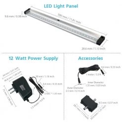 12 in. LED 3000K Black Under Cabinet Lighting, Dimmable Hand Wave Activated (3-Pack) by ESHINE 10 12 in. LED 3000K Black Under Cabinet Lighting, Dimmable Hand Wave Activated (3-Pack) by ESHINE -Cheap RUN BISON || RCA Store 3000k eshine under cabinet lights el3003dw 44 1000