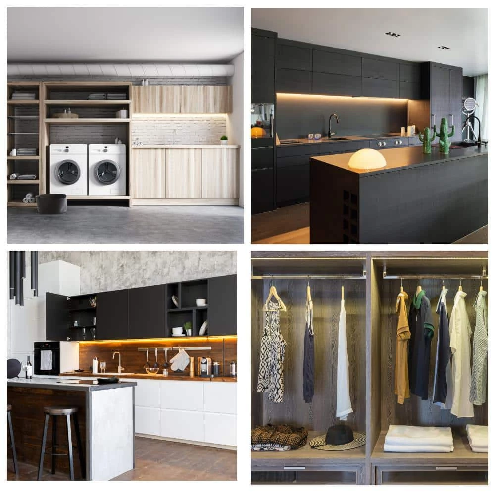 12 in. LED 3000K Black Under Cabinet Lighting, Dimmable Hand Wave Activated (3-Pack) by ESHINE 6 12 in. LED 3000K Black Under Cabinet Lighting, Dimmable Hand Wave Activated (3-Pack) by ESHINE - Image 6