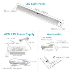 12 in. LED 3000K White Under Cabinet Lighting, Dimmable Hand Wave Activated (12-Pack) by ESHINE -Cheap RUN BISON || RCA Store 3000k eshine under cabinet lights elw30012dw 44 1000