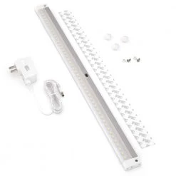 20 in. LED 6000K White Under Cabinet Lighting, Dimmable Hand Wave Activated (1-Pack) by ESHINE