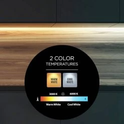 20 in. LED 6000K White Under Cabinet Lighting, Dimmable Hand Wave Activated (3-Pack) by ESHINE -Cheap RUN BISON || RCA Store 6000k eshine under cabinet lights elw5003dc 4f 1000