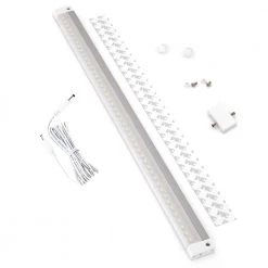 20 in. LED 6000K White Under Cabinet Light No Sensor (No Power Supply Included) by ESHINE
