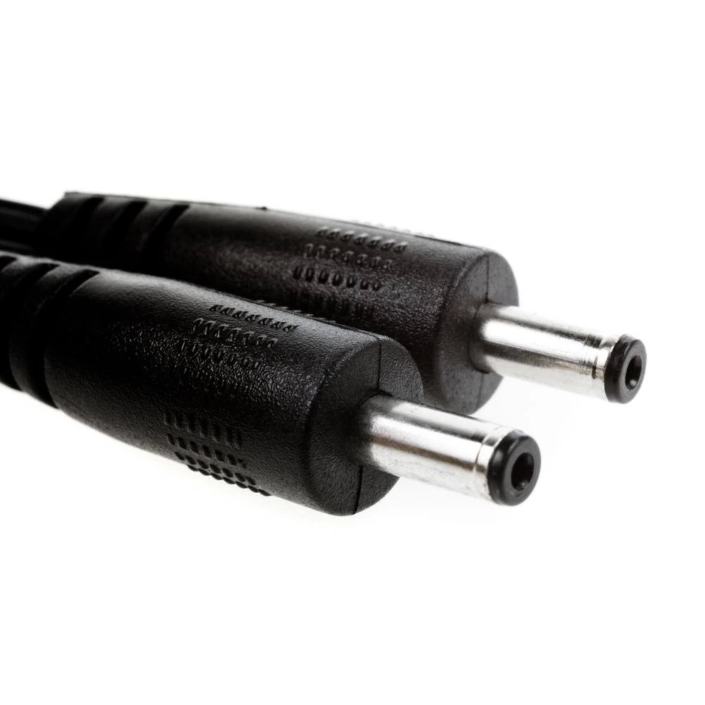 20 in. Black Male to Male Connector Cord for LED Under Cabinet Lighting with Wire Clips by ESHINE 2 20 in. Black Male to Male Connector Cord for LED Under Cabinet Lighting with Wire Clips by ESHINE - Image 2