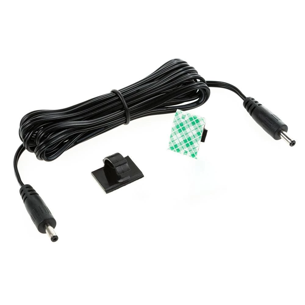 Black 3.3 ft. Connector Cord - Male to Male - for LED Under Cabinet Lighting with Wire Clips by ESHINE 1 Black 3.3 ft. Connector Cord - Male to Male - for LED Under Cabinet Lighting with Wire Clips by ESHINE