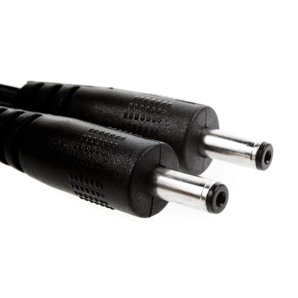 Black 3.3 ft. Connector Cord - Male to Male - for LED Under Cabinet Lighting with Wire Clips by ESHINE 2 Black 3.3 ft. Connector Cord - Male to Male - for LED Under Cabinet Lighting with Wire Clips by ESHINE - Image 2