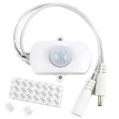 White LED Mini PIR Master Switch Motion Sensor by ESHINE