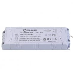 24-Volt DC 60-Watt 2.5 Amp Dimmable Power Cord Supply Transformer for LED Lighting by ESHINE
