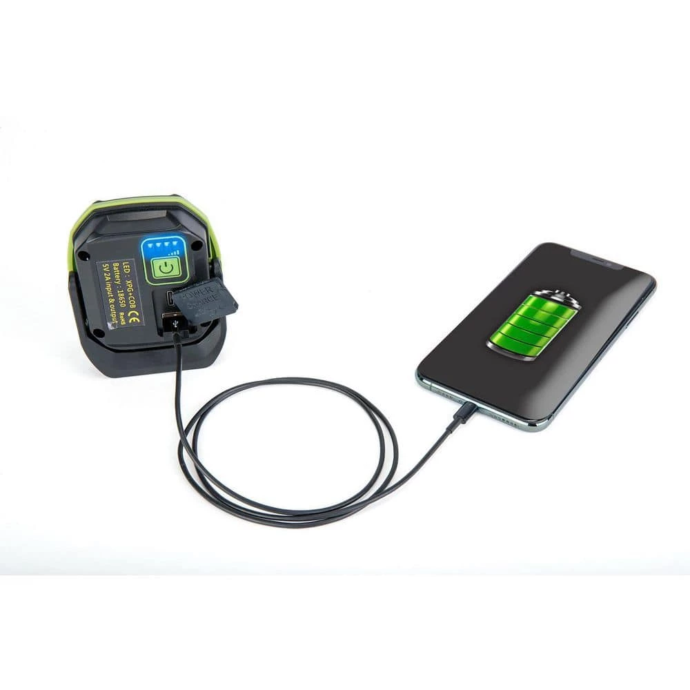 500/800 Lumen Rechargeable Hand-Held LED Spot/Flood Light by PowerSmith 9 500/800 Lumen Rechargeable Hand-Held LED Spot/Flood Light by PowerSmith - Image 9