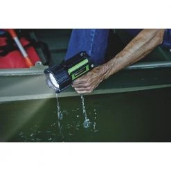 700 Lumen Floatable Waterproof Lithium-Ion LED Spotlight Flashlight with Ergonomic Handle and Charger by PowerSmith -Cheap RUN BISON || RCA Store powersmith handheld work lights psl10700w 4f 1000