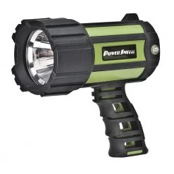 700 Lumen Floatable Waterproof Lithium-Ion LED Spotlight Flashlight with Ergonomic Handle and Charger by PowerSmith