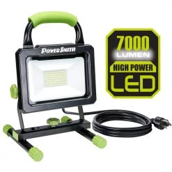7,000 Lumens LED Portable Work Light with 5 ft. Power Cord by PowerSmith