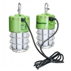 7,200 Lumens 60-Watt High Bay Temporary Job Site Hanging LED Work Light with 10 ft. Power Cord by PowerSmith -Cheap RUN BISON || RCA Store powersmith jobsite lighting ptlh59 60 4f 1000
