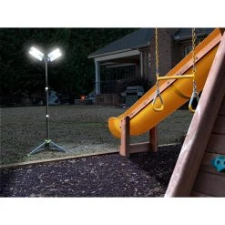 Voyager 6,000 Lumen Collapsible Weatherproof LED Work Light with Remote Control, Anchors, Strap and Four Modes by PowerSmith -Cheap RUN BISON || RCA Store powersmith standing work lights pvl6000a 77 1000
