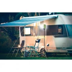 Voyager 6,000 Lumen Collapsible Weatherproof LED Work Light with Remote Control, Anchors, Strap and Four Modes by PowerSmith -Cheap RUN BISON || RCA Store powersmith standing work lights pvl6000a a0 1000