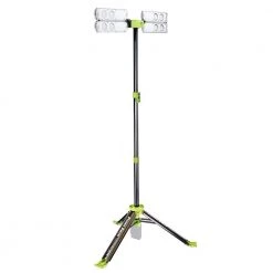 Voyager 8000 Lumen Collapsible Cordless Tripod LED Work Light, BARE Light AC/DC Adaptor or Battery Needed to Use Light by PowerSmith