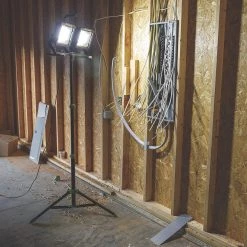 20,000 Lumen Dual Head LED Work Light with Adjustable Metal Tripod and 9 ft. Power Cord by PowerSmith -Cheap RUN BISON || RCA Store powersmith standing work lights pwld200t 1f 1000
