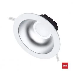 8 in. Canless Selectable CCT 4000K Remodel Retrofit IC Integrated LED Recessed Light Kit with White Fixture and Flange by RCA
