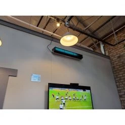 UVC Upper Air Germicidal Eradicator 36-Watt 1-Light Stainless Steel Integrated LED Flush Mount by RCA -Cheap RUN BISON || RCA Store stainless steel rca flush mount lights gwm 36 w u 4f 1000