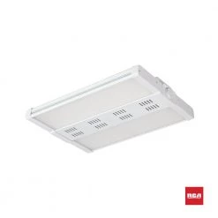 Simple Choice 2 ft. 160-Watt Integrated LED Dimmable White High Bay Light with Frosted Lens, 4000K by RCA