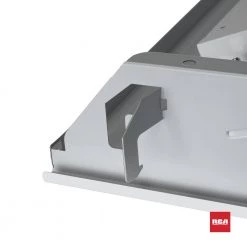 2 ft. x 4 ft. 25-Watt Integrated LED White Lay-In Troffer, 4400K by RCA -Cheap RUN BISON || RCA Store white rca troffers lg2x4sc25 40tbv 1f 1000