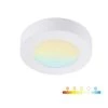 5.5 in. Round Color White Selectable Integrated LED Flush Mount Downlight by RUN BISON